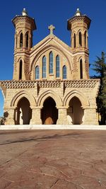 Cathedral against clear sky