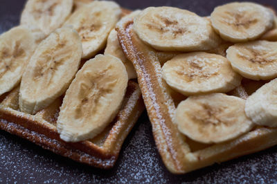 Close-up of dessert