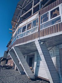 Low angle view of building against sky