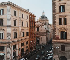 View of buildings in city