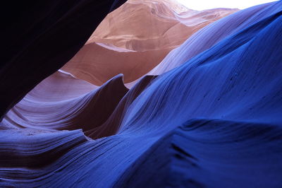 View of rock formations