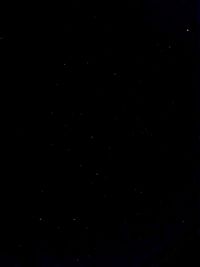 Full frame shot of sky at night