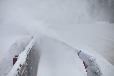 Close-up of snow