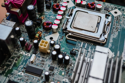 Close-up of computer keyboard