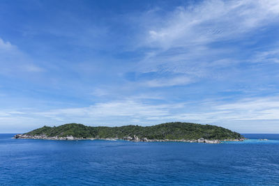 Seascape at similan islands, phang nga, thailand.