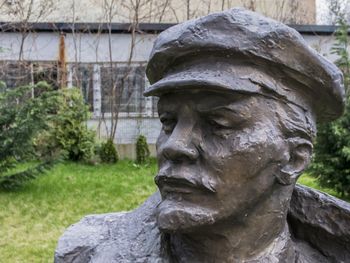 Close-up of statue