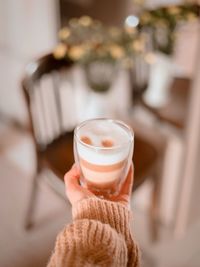 Close-up of drink on table