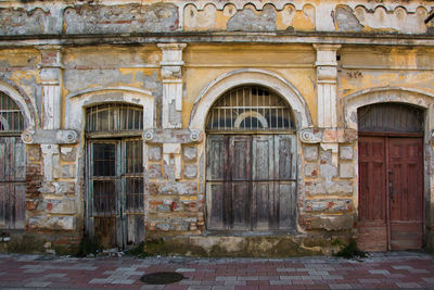 Exterior of historic building