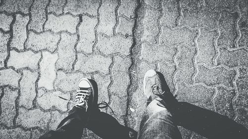 Silhouette of man in background