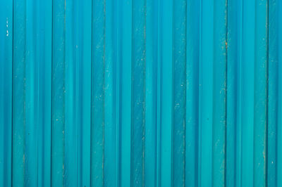 Full frame shot of blue wall