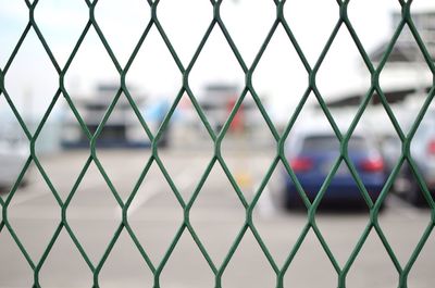 Full frame shot of chainlink fence