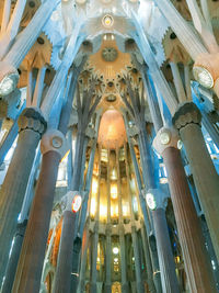 Low angle view of ceiling of building