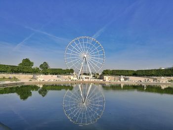 Ferris wheel against sky