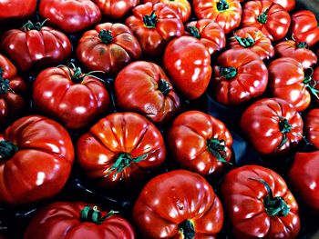 Full frame shot of tomatoes for sale