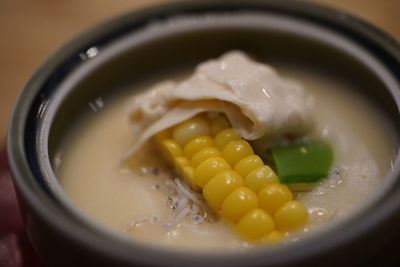 Close-up of food in bowl