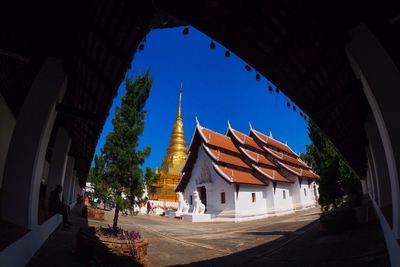 View of built structure