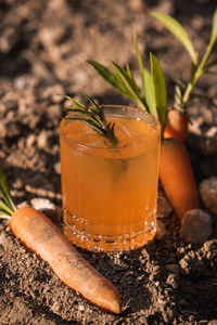 Close-up of drink on table