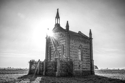 Low angle view of cathedral against sky