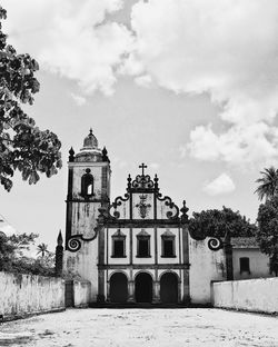 View of historic building against sky