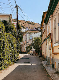 Street amidst buildings in city