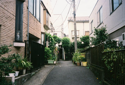 Street amidst buildings in city