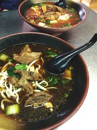 Close-up of food in bowl