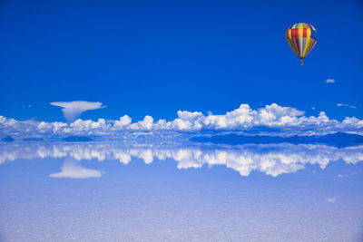 A superb view of uyuni salt lake