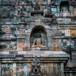 Statues in temple