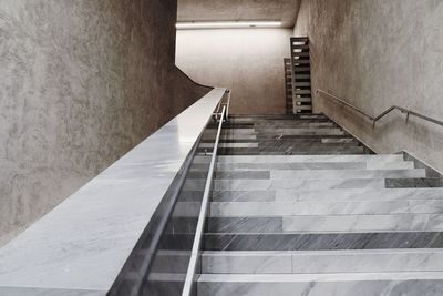 Staircase in modern building