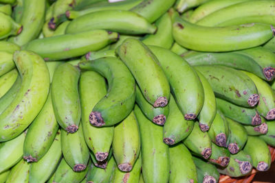 Full frame shot of banana fruits for sale in market