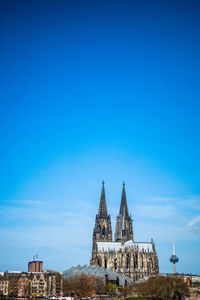 Low angle view of cathedral