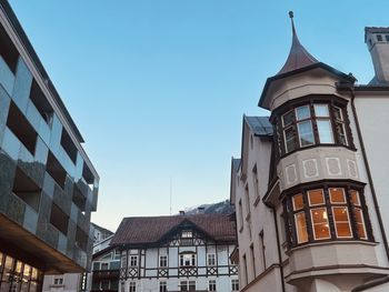 Low angle view of building against sky