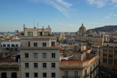 Cityscape against sky