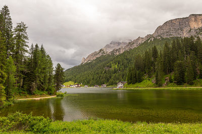 View ok lake misurina is the largest natural lake of the cadore.