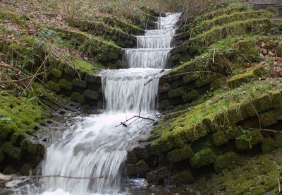 Waterfall in forest