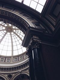 Low angle view of historical building