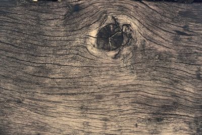 Full frame shot of old wooden plank