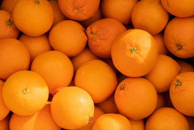Full frame shot of oranges