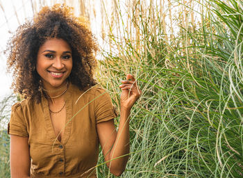 Young african-american woman