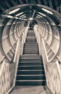 Staircase in building