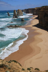 Scenic view of beach