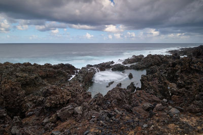 Seacoast of buenavista del norte, tenerife, canary island, spain