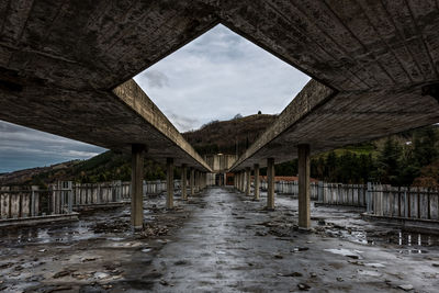 Abandoned hotel