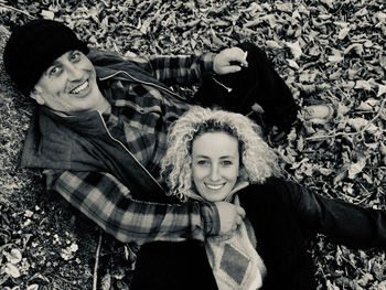 Portrait of smiling young woman