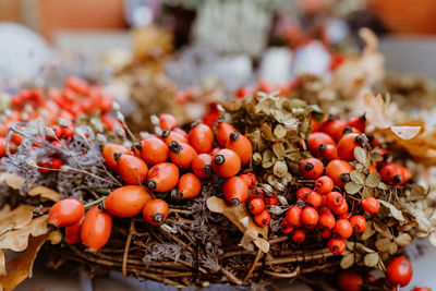 Close-up of fresh tomatoes