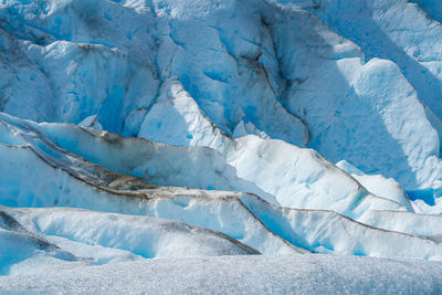 Scenic view of snow covered landscape