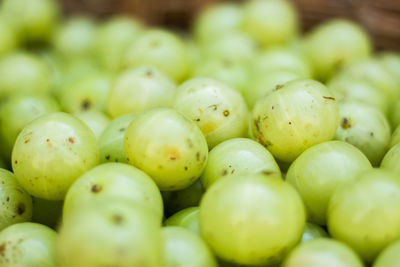 Full frame shot of fruits