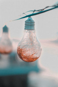 Close-up of light bulb