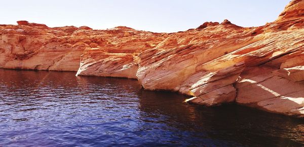 Scenic view of mountain against sky