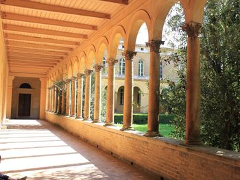 Corridor of building